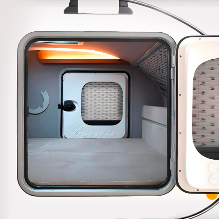 Caretta 1500 interior puerta