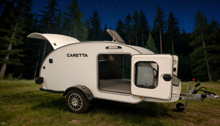 Acampada para descansar mejor en una minicaravana