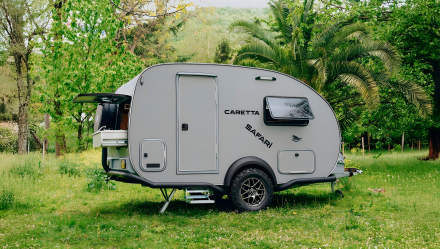 Caretta safari en exterior