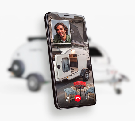 Visita virtual para comprar minicaravanas