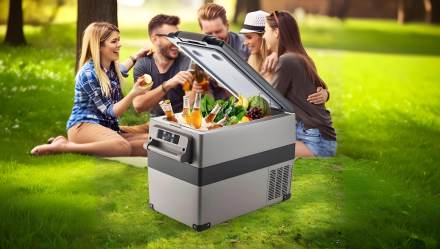 Frigorífico trivalente para camping
