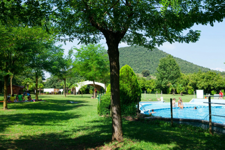 Camping con piscina