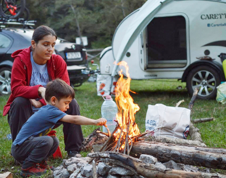 Unas vacaciones inolvidables en mini caravana