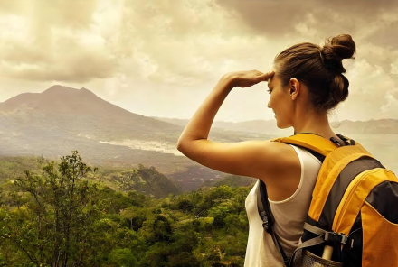 Mujer viajera