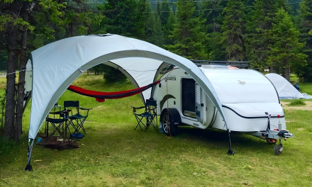Ir de camping con minicaravana