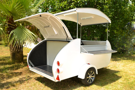Capacidad de minicaravana para negocio