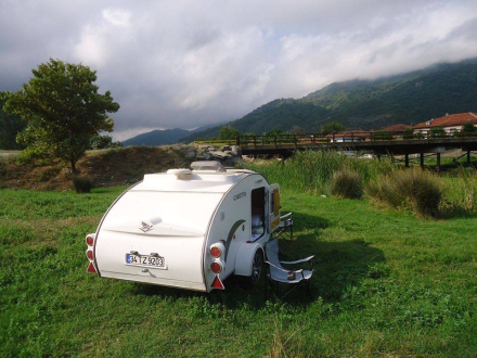 Aparcar minicaravana