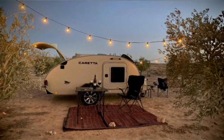 Decora tu minicaravana con luces LED interior