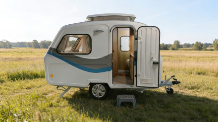 Minicaravana con baño pensada para ganar autonomía y comodidad de viaje