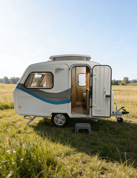 Minicaravana MICRAVAN con baño pensada para ganar autonomía y comodidad de viaje